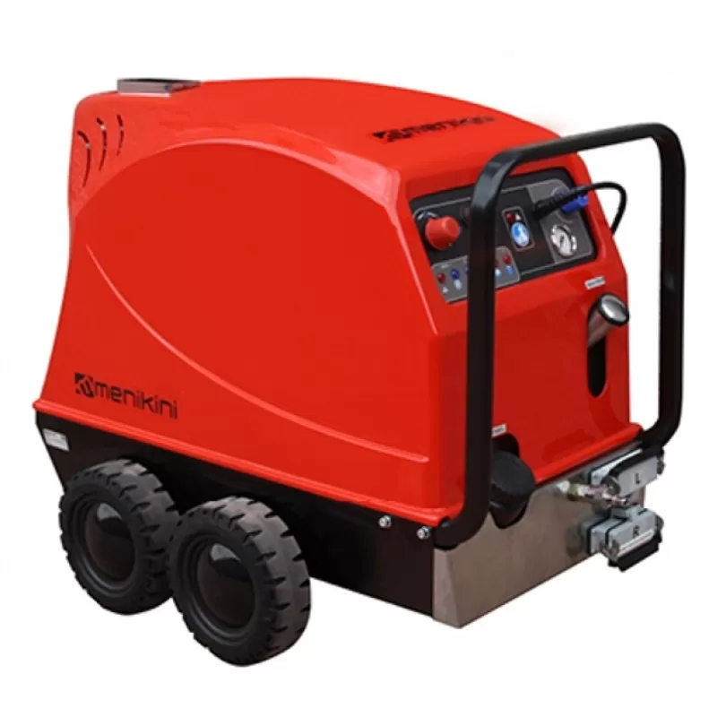 Máy rửa xe hơi nước nóng sử dụng điện kết hợp Diesel Menikini
