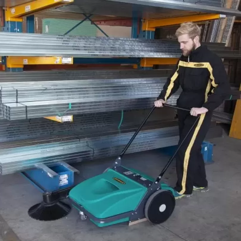 Máy quét rác đẩy tay cơ học Eureka