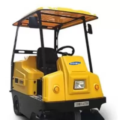 Máy quét rác ngồi lái hoạt động bằng ắc quy Koisu