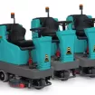 Máy chà sàn liên hợp ngồi lái hoạt động bằng ắc quy Eureka