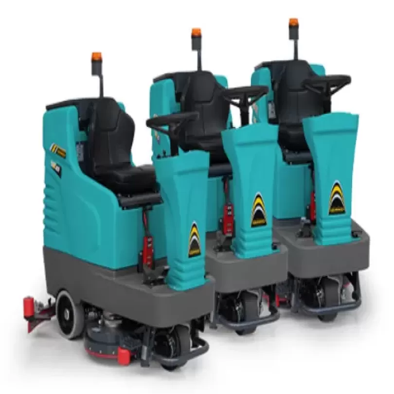 Máy chà sàn liên hợp ngồi lái hoạt động bằng ắc quy Eureka