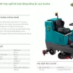 Máy chà sàn liên hợp ngồi lái hoạt động bằng ắc quy Eureka